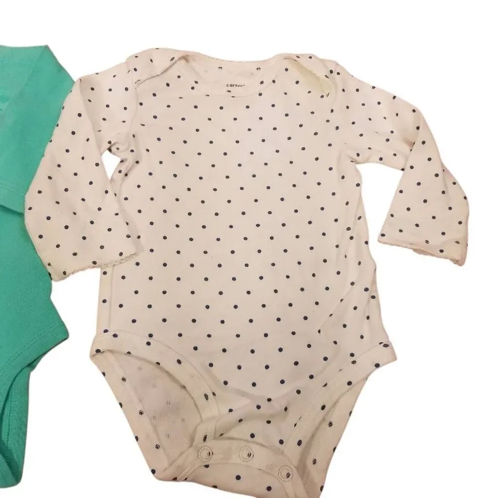 2 longsleeve onsies 12 months